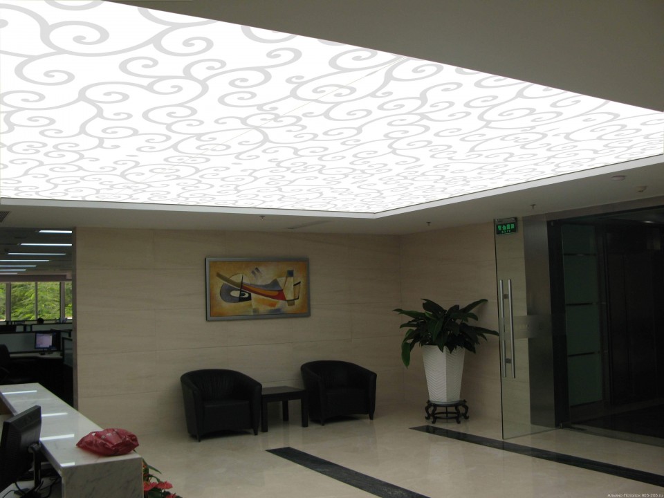 Заказать световые потолки new vision в г. Курск